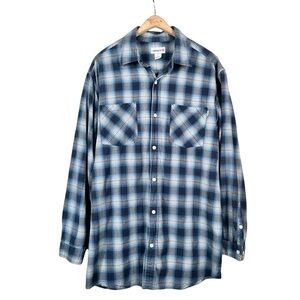CARHARTT Relaxed Fit Plaid Long Sleeve Button Down Shirt